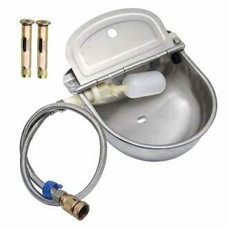 Stainless Steel Automatic Waterer Bowl