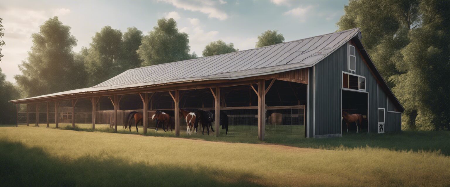 Natural ventilation barn